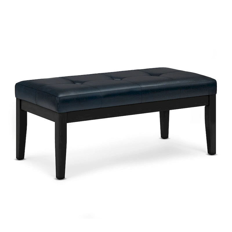 Contemporary Rectangular Tufted Ottoman Bench