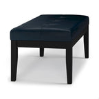 Contemporary Rectangular Tufted Ottoman Bench