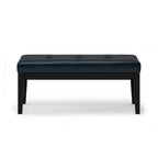 Contemporary Rectangular Tufted Ottoman Bench