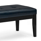 Contemporary Rectangular Tufted Ottoman Bench