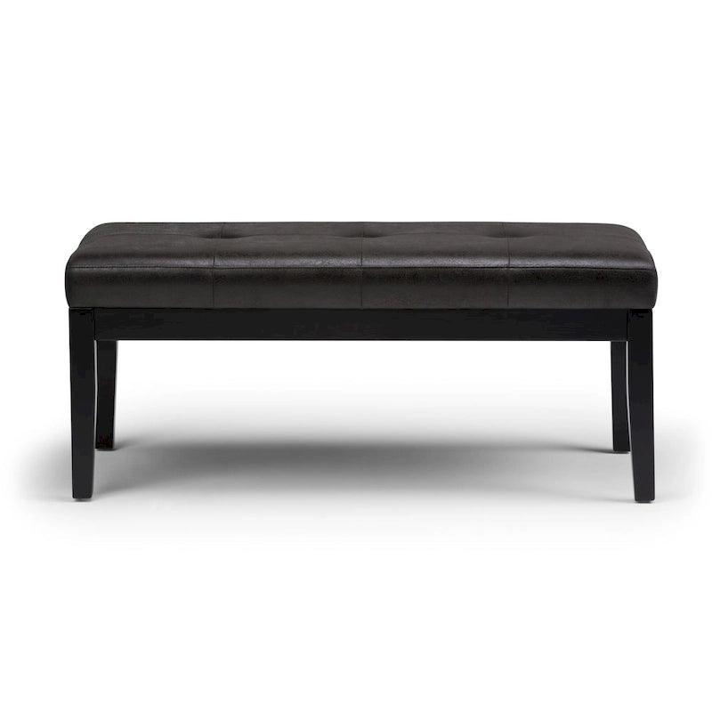 Contemporary Rectangular Tufted Ottoman Bench