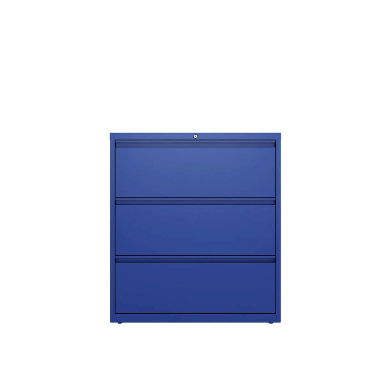 36 in Wide, 3 Drawer, Classic Blue