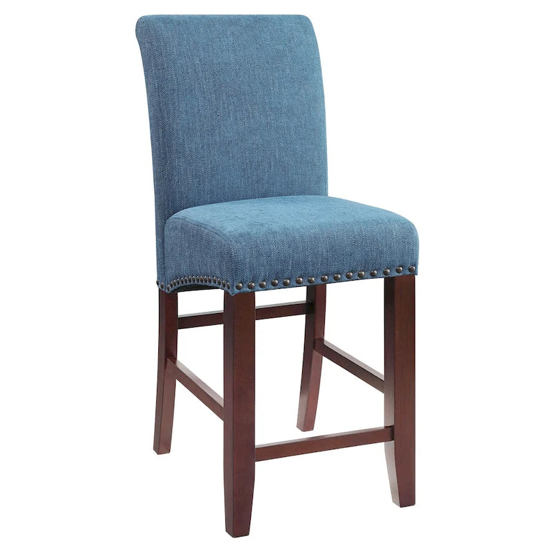 24 Bar Stool with Nailheads