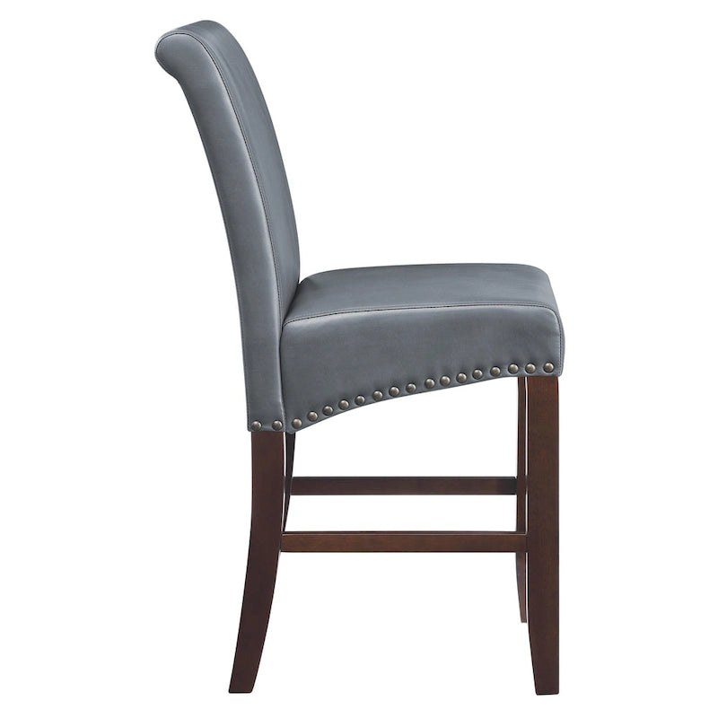 24 Bar Stool with Nailheads