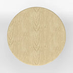 42 Wood Pedestal Base Double Drop Leaf Dining Table