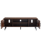 TV-Ständer im Mid-Century-Modern-Stil für Fernseher bis 70 Zoll, Entertainment-Center und Medienkonsole - 20.5 H X 59 W X 15.5 D