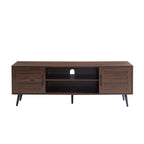 TV-Ständer im Mid-Century-Modern-Stil für Fernseher bis 70 Zoll, Entertainment-Center und Medienkonsole - 20.5 H X 59 W X 15.5 D