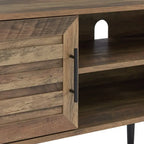 TV-Ständer im Mid-Century-Modern-Stil für Fernseher bis 70 Zoll, Entertainment-Center und Medienkonsole - 20.5 H X 59 W X 15.5 D