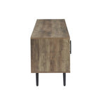TV-Ständer im Mid-Century-Modern-Stil für Fernseher bis 70 Zoll, Entertainment-Center und Medienkonsole - 20.5 H X 59 W X 15.5 D