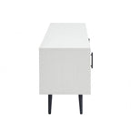 TV-Ständer im Mid-Century-Modern-Stil für Fernseher bis 70 Zoll, Entertainment-Center und Medienkonsole - 20.5 H X 59 W X 15.5 D