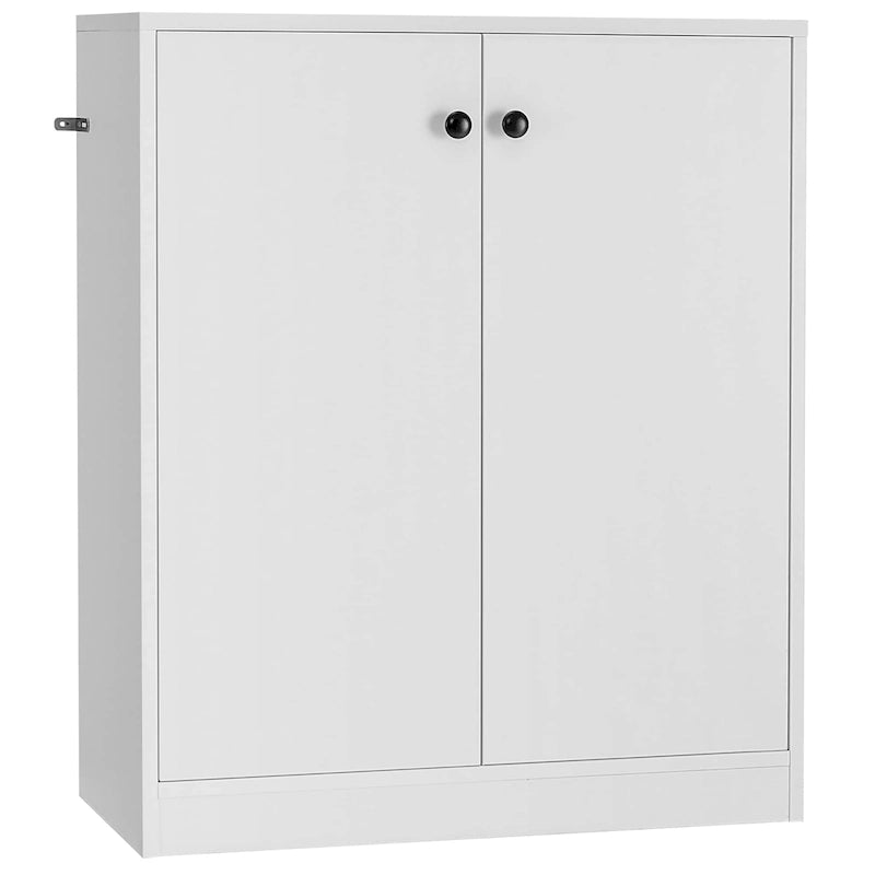 Aufbewahrungsschrank mit 2 Türen, Buffetschrank mit 3 Regalböden
