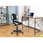 Sedia da ufficio ergonomica in rete con seduta imbottita e base girevole