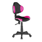 Sedia da ufficio ergonomica in rete con seduta imbottita e base girevole