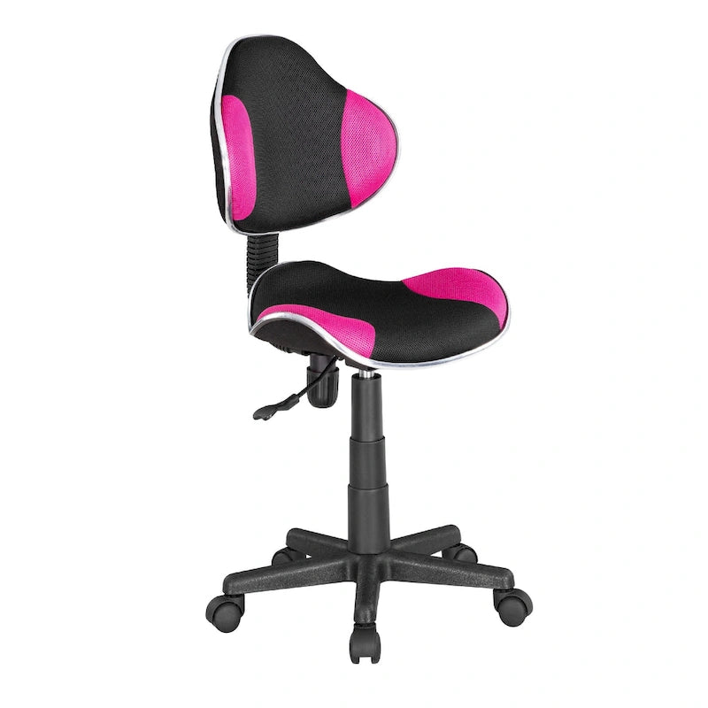 Sedia da ufficio ergonomica in rete con seduta imbottita e base girevole