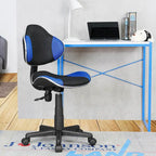 Sedia da ufficio ergonomica in rete con seduta imbottita e base girevole