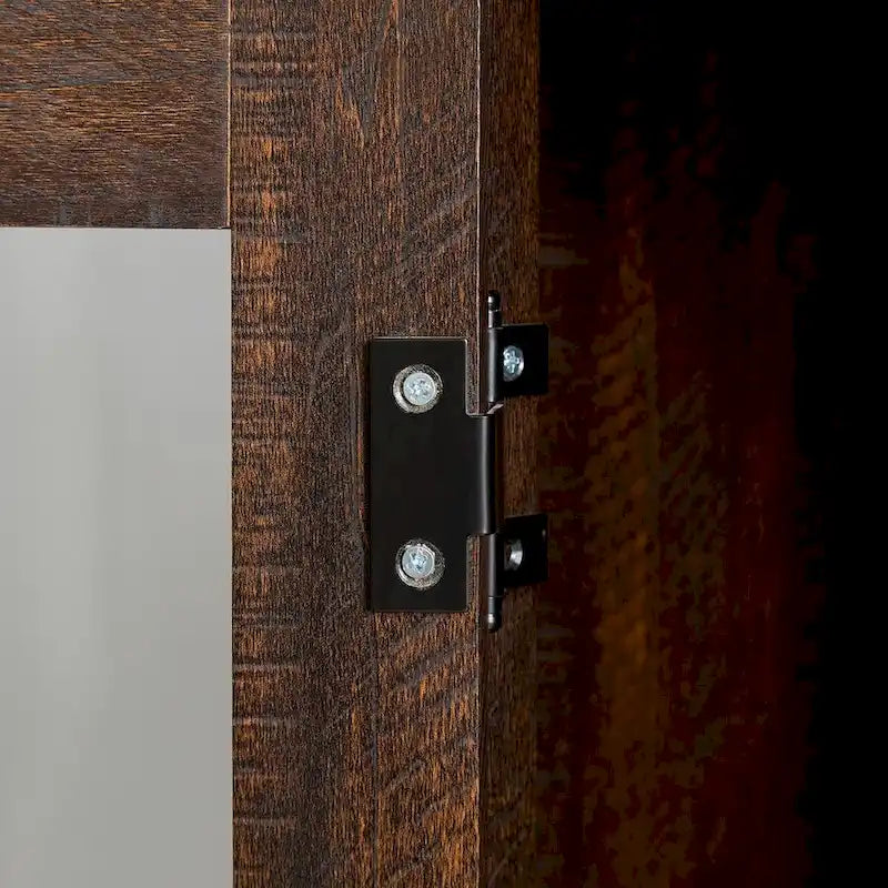 2 Doors Cabinet Large Buffet Sideboard Cabinet, Bar Wine Cabinet, Coffee Bar Wine Bar Storage Cabinet
