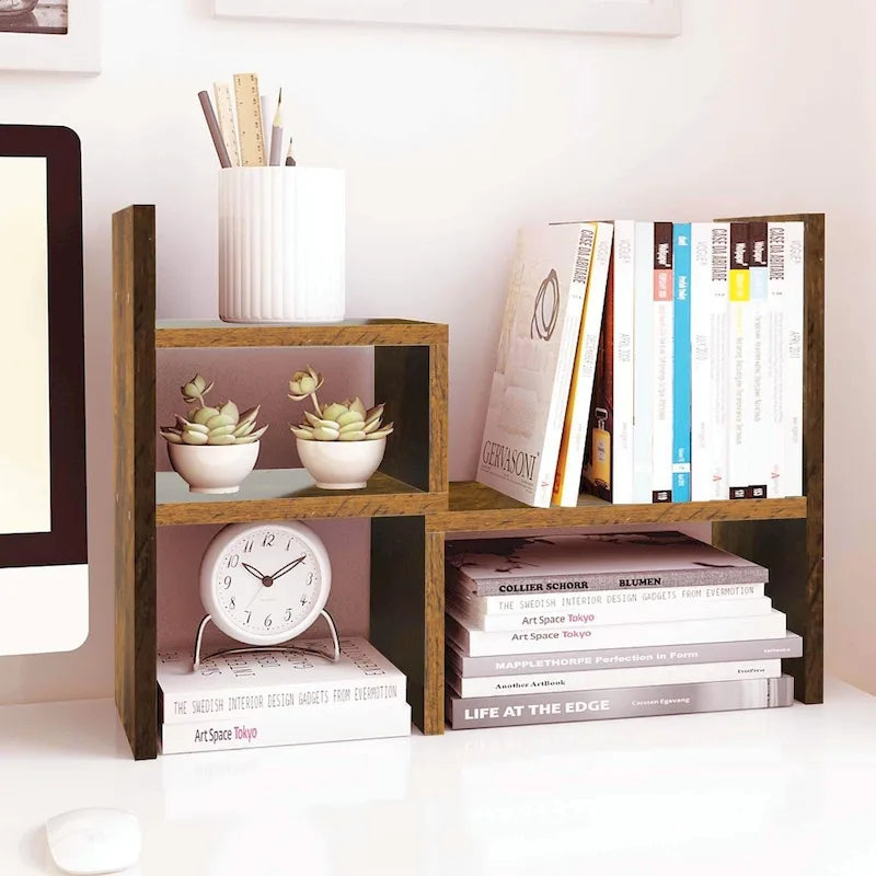 Multifunctional Office Desktop Organizer Shelf Storage