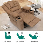 Manual Swivel Rocking Recliner Chair for Elderly Swivel Glider Rocker Recliner Chair